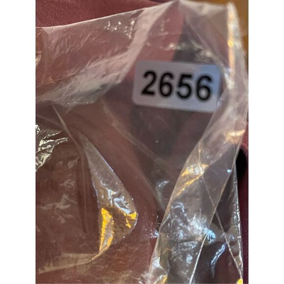 NWT TOBI size Medium mauve tunic Pom Pom trim - Picture 5 of 5